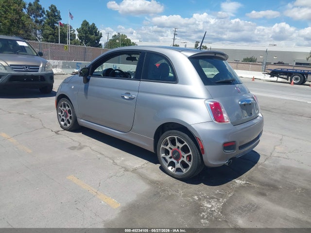 45234105 :رقم المزاد ، 3C3CFFBR6FT647612 vin ، 2015 Fiat 500 Sport مزاد بيع