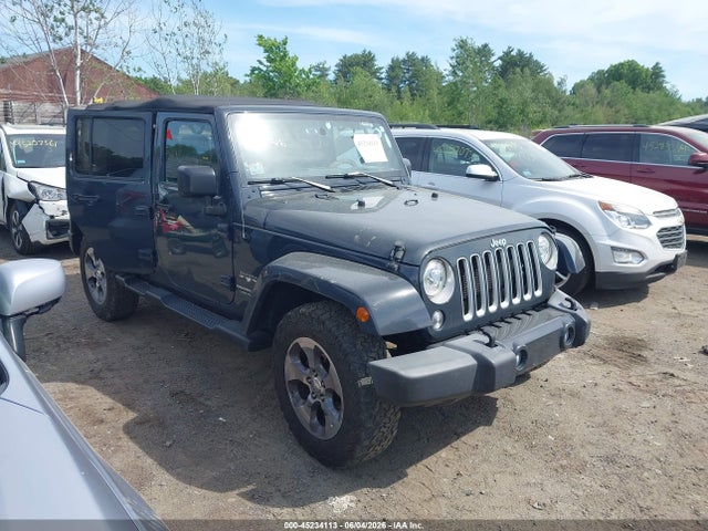 Продажа на аукционе авто 2018 Jeep Wrangler Jk Unlimited Sahara 4x4, vin: 1C4BJWEG5JL830035, номер лота: 45234113