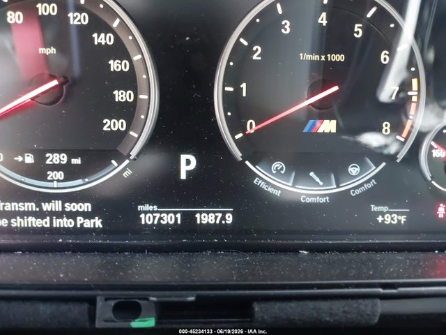 2016 Bmw M6 Gran Coupe მანქანა იყიდება აუქციონზე, vin: WBS6E9C59GGF92602, აუქციონის ნომერი: 45234133