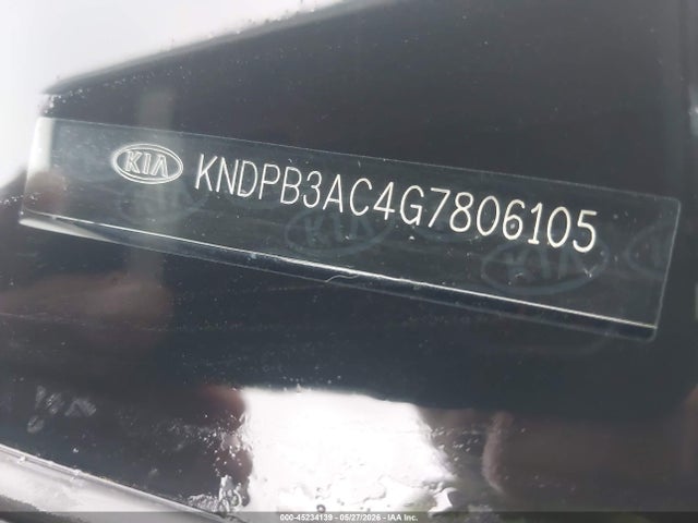 45234139 :رقم المزاد ، KNDPB3AC4G7806105 vin ، 2016 Kia Sportage Lx مزاد بيع
