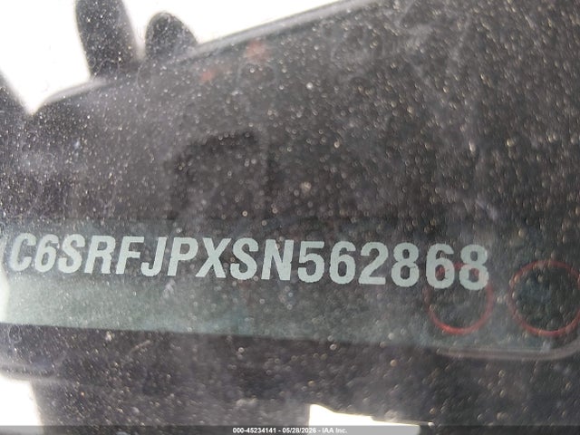 45234141 :رقم المزاد ، 1C6SRFJPXSN562868 vin ، 2025 Ram 1500 Laramie  4x4 5'7 Box مزاد بيع