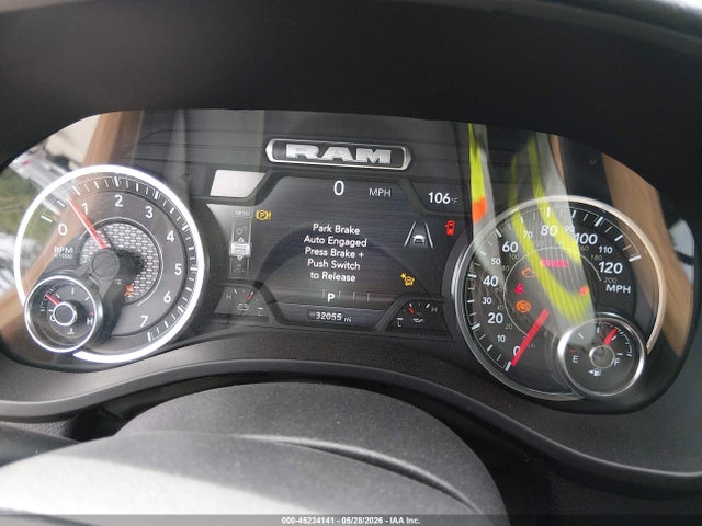 45234141 :رقم المزاد ، 1C6SRFJPXSN562868 vin ، 2025 Ram 1500 Laramie  4x4 5'7 Box مزاد بيع