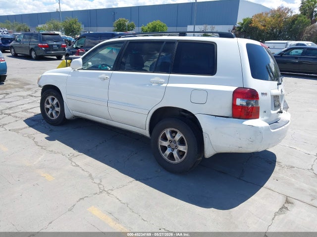 2005 Toyota Highlander V6 მანქანა იყიდება აუქციონზე, vin: JTEGP21AX50076714, აუქციონის ნომერი: 45234169