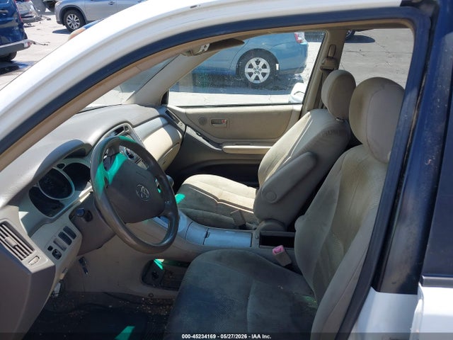 2005 Toyota Highlander V6 მანქანა იყიდება აუქციონზე, vin: JTEGP21AX50076714, აუქციონის ნომერი: 45234169
