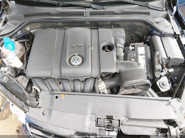 2013 Volkswagen Jetta 2.5l Se მანქანა იყიდება აუქციონზე, vin: 3VWDP7AJ6DM429883, აუქციონის ნომერი: 45234177