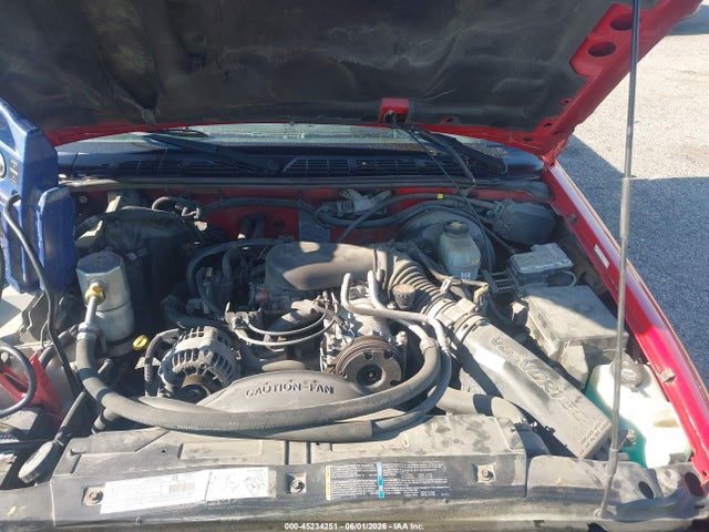 Aukcja sprzedaży 2002 Chevrolet S-10 Ls, vin: 1GCCS19W828212931, numer aukcji: 45234251