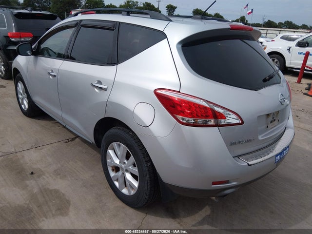 2011 Nissan Murano Sl მანქანა იყიდება აუქციონზე, vin: JN8AZ1MW9BW154905, აუქციონის ნომერი: 45234467