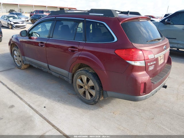 2011 Subaru Outback 2.5i Limited მანქანა იყიდება აუქციონზე, vin: 4S4BRBLC6B3372617, აუქციონის ნომერი: 45234498