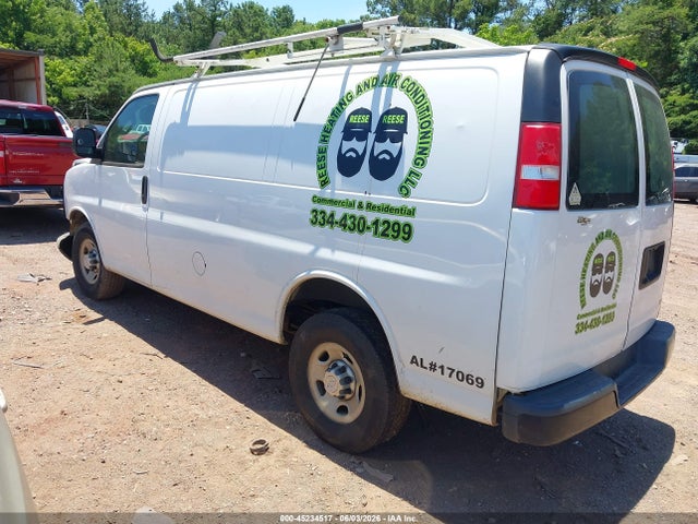 Aukcja sprzedaży 2017 Chevrolet Express 2500 Work Van, vin: 1GCWGAFF1H1349519, numer aukcji: 45234517