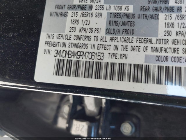 Продажа на аукционе авто 2024 Mazda Cx-30 2.5 S, vin: 3MVDMBAM9RM706153, номер лота: 45234518