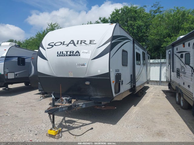 2016 Forest River Solaire Camper მანქანა იყიდება აუქციონზე, vin: 4X4TPAH25GN020207, აუქციონის ნომერი: 45234573