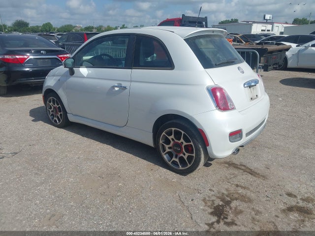 Продажа на аукционе авто 2012 Fiat 500 Sport, vin: 3C3CFFBR6CT385196, номер лота: 45234580