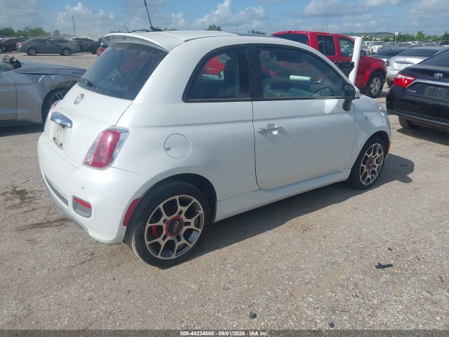 Продажа на аукционе авто 2012 Fiat 500 Sport, vin: 3C3CFFBR6CT385196, номер лота: 45234580
