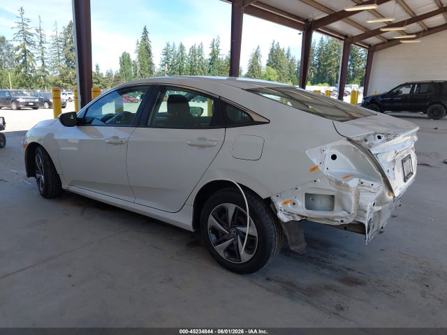 Aukcja sprzedaży 2019 Honda Civic Lx, vin: 19XFC2F68KE202538, numer aukcji: 45234844
