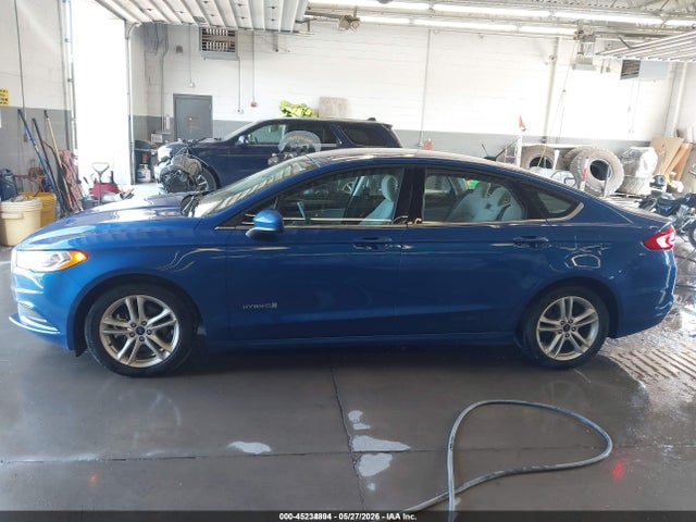 Aukcja sprzedaży 2018 Ford Fusion Hybrid S, vin: 3FA6P0UU9JR122799, numer aukcji: 45234894