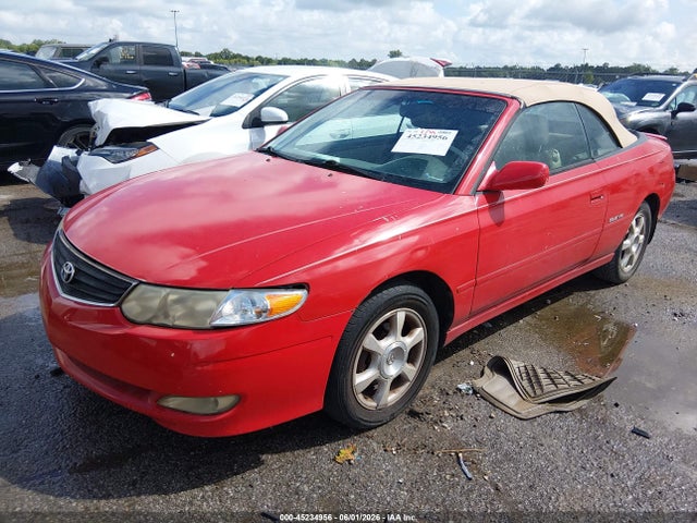45234956 :رقم المزاد ، 2T1FF22P22C599331 vin ، 2002 Toyota Camry Solara Sle V6 مزاد بيع