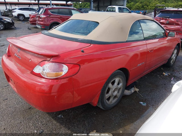 45234956 :رقم المزاد ، 2T1FF22P22C599331 vin ، 2002 Toyota Camry Solara Sle V6 مزاد بيع
