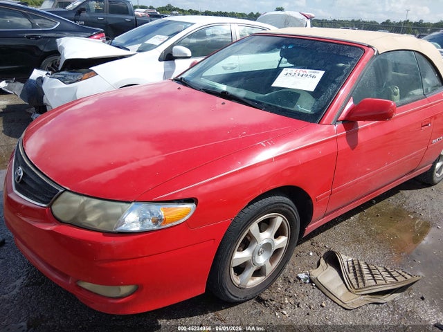 45234956 :رقم المزاد ، 2T1FF22P22C599331 vin ، 2002 Toyota Camry Solara Sle V6 مزاد بيع