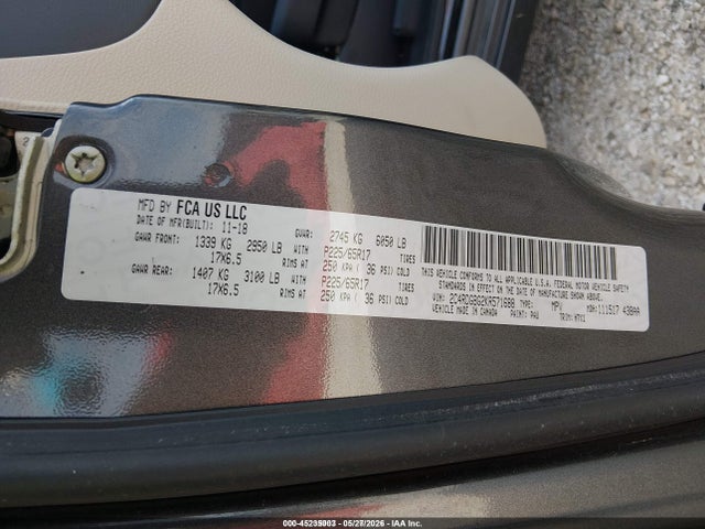 Dodge Grand Caravan Se 2019 2C4RDGBG2KR571688 Image 9