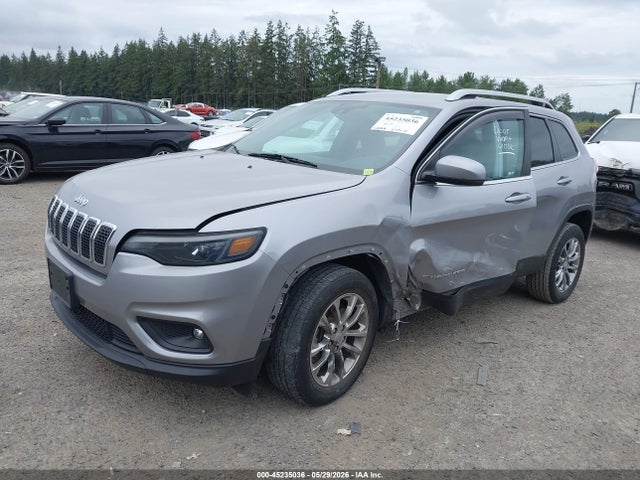 2021 Jeep Cherokee Latitude Lux Fwd მანქანა იყიდება აუქციონზე, vin: 1C4PJLMX2MD174168, აუქციონის ნომერი: 45235036