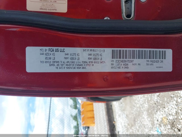 Dodge Charger Sxt Rwd 2019 2C3CDXBG9KH753307 Image 9