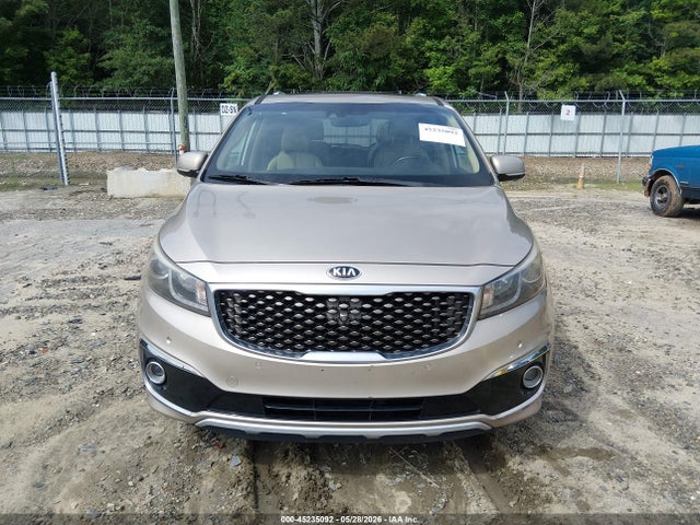 Продажа на аукционе авто 2015 Kia Sedona Sx Luxury, vin: KNDME5C17F6045219, номер лота: 45235092