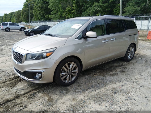Продажа на аукционе авто 2015 Kia Sedona Sx Luxury, vin: KNDME5C17F6045219, номер лота: 45235092