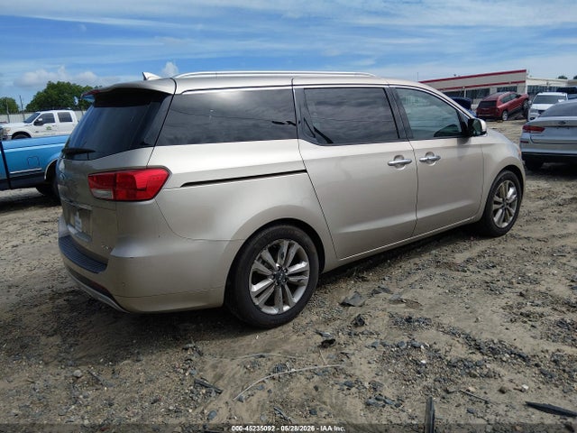Продажа на аукционе авто 2015 Kia Sedona Sx Luxury, vin: KNDME5C17F6045219, номер лота: 45235092