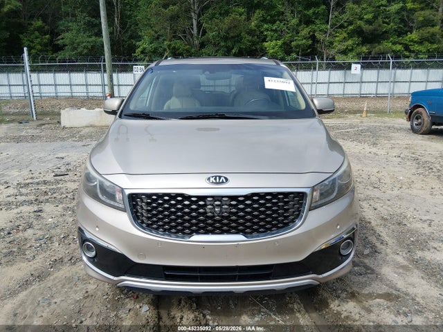 Продажа на аукционе авто 2015 Kia Sedona Sx Luxury, vin: KNDME5C17F6045219, номер лота: 45235092