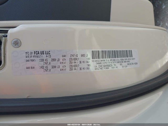 Chrysler Pacifica Touring L 2019 2C4RC1BG4KR686230 Image 9