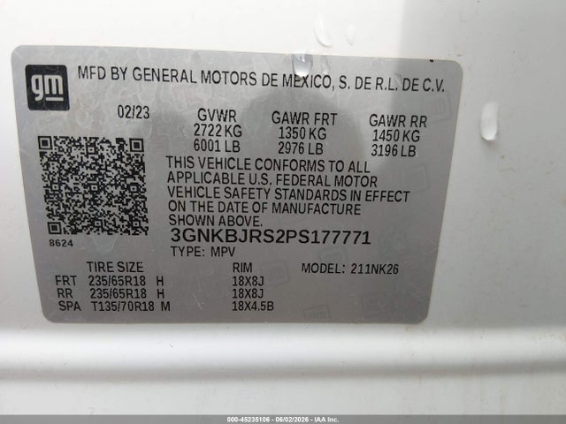 Chevrolet Blazer Awd 3lt 2023 3GNKBJRS2PS177771 Image 9