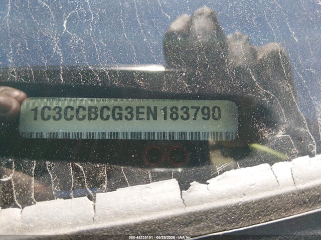 2014 Chrysler 200 Limited მანქანა იყიდება აუქციონზე, vin: 1C3CCBCG3EN183790, აუქციონის ნომერი: 45235191