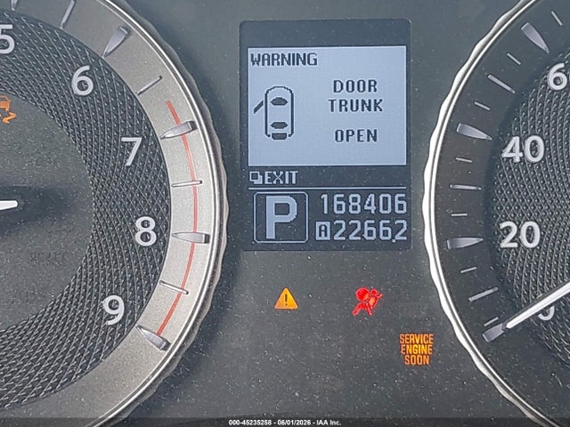 Aukcja sprzedaży 2011 Infiniti M56, vin: JN1AY1AP8BM520234, numer aukcji: 45235258