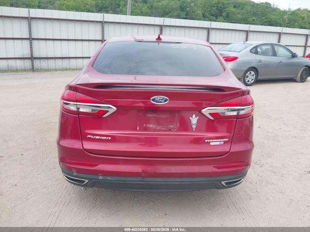 Aukcja sprzedaży 2019 Ford Fusion Titanium, vin: 3FA6P0D92KR225205, numer aukcji: 45235393