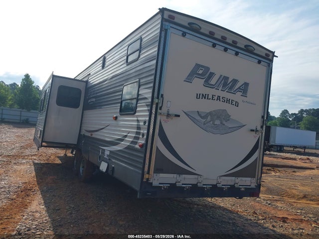 45235403 :رقم المزاد ، 4X4FPTL21GP057453 vin ، 2016 Forest River Puma Toy Hauler 351t مزاد بيع