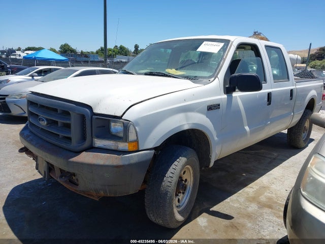 45235495 :رقم المزاد ، 1FTNW21L14EC50820 vin ، 2004 Ford F-250 Lariat/xl/xlt مزاد بيع