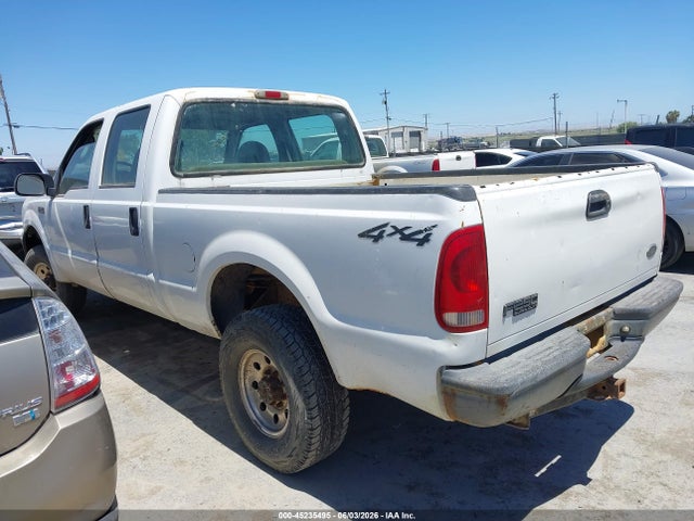 45235495 :رقم المزاد ، 1FTNW21L14EC50820 vin ، 2004 Ford F-250 Lariat/xl/xlt مزاد بيع