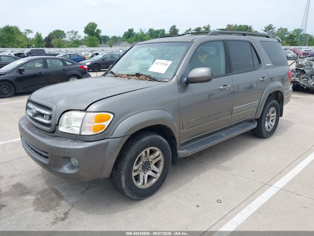 45235500 :رقم المزاد ، 5TDBT48A54S225764 vin ، 2004 Toyota Sequoia Limited V8 مزاد بيع