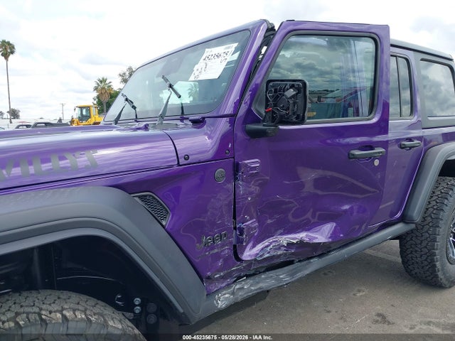 Продажа на аукционе авто 2026 Jeep Wrangler Willys, vin: 1C4RJXDG6TW298074, номер лота: 45235675
