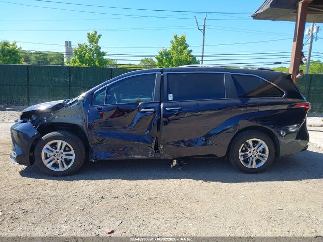 45235691 :رقم المزاد ، 5TDZSKFC2SS163554 vin ، 2025 Toyota Sienna Limited مزاد بيع