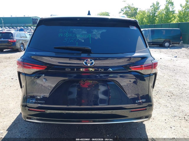 45235691 :رقم المزاد ، 5TDZSKFC2SS163554 vin ، 2025 Toyota Sienna Limited مزاد بيع
