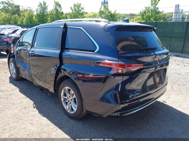 45235691 :رقم المزاد ، 5TDZSKFC2SS163554 vin ، 2025 Toyota Sienna Limited مزاد بيع