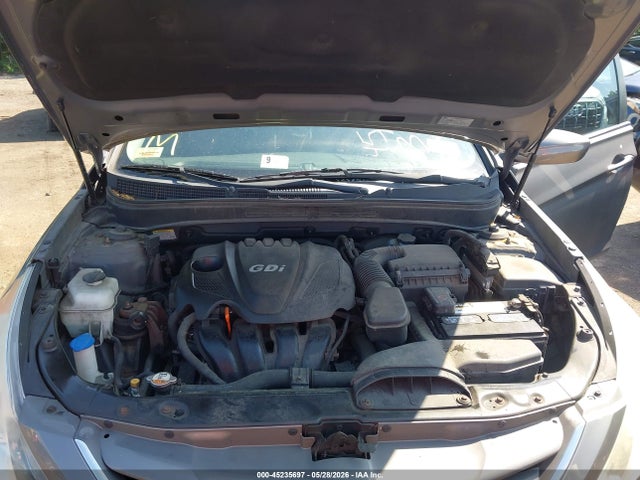 2013 Hyundai Sonata Gls მანქანა იყიდება აუქციონზე, vin: 5NPEB4AC0DH757828, აუქციონის ნომერი: 45235697
