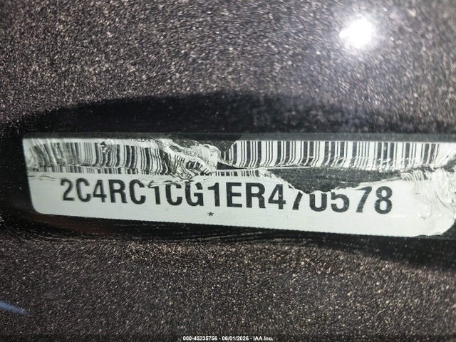 45235756 :رقم المزاد ، 2C4RC1CG1ER470578 vin ، 2014 Chrysler Town & Country Touring-l 30th Anniversary مزاد بيع