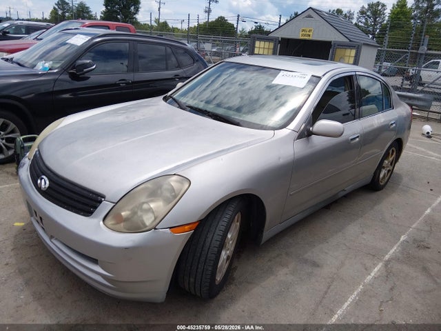45235759 :رقم المزاد ، JNKCV51E33M006344 vin ، 2003 Infiniti G35 Luxury Leather مزاد بيع