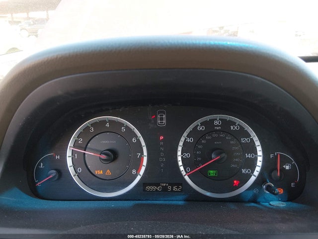 45235793 :رقم المزاد ، 1HGCP26879A013127 vin ، 2009 Honda Accord 2.4 Ex-l مزاد بيع