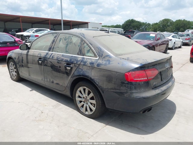 2010 Audi A4 2.0t Premium მანქანა იყიდება აუქციონზე, vin: WAUFFAFL0AN008407, აუქციონის ნომერი: 45235836