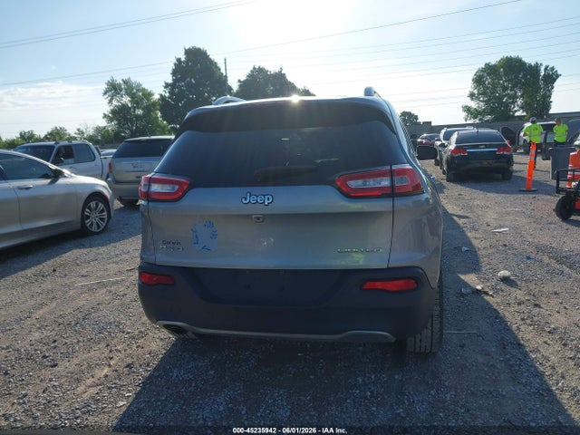 2016 Jeep Cherokee Limited მანქანა იყიდება აუქციონზე, vin: 1C4PJMDB0GW322000, აუქციონის ნომერი: 45235942