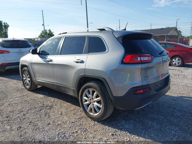 2016 Jeep Cherokee Limited მანქანა იყიდება აუქციონზე, vin: 1C4PJMDB0GW322000, აუქციონის ნომერი: 45235942