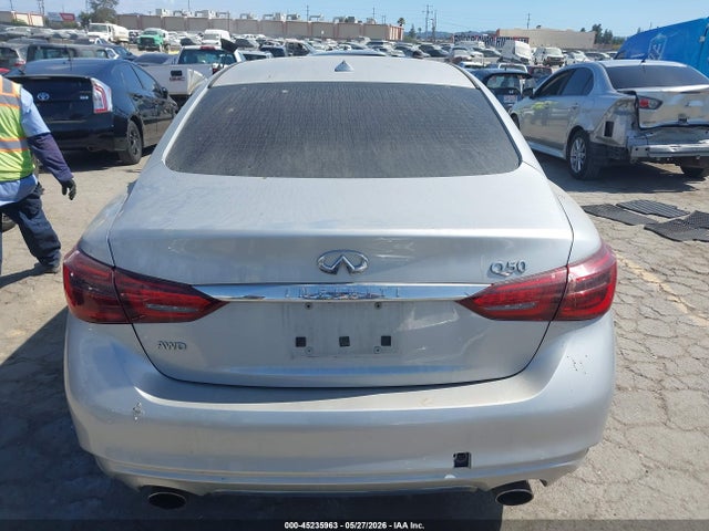 45235963 :رقم المزاد ، JN1EV7AR4KM558252 vin ، 2019 Infiniti Q50 3.0t Luxe مزاد بيع